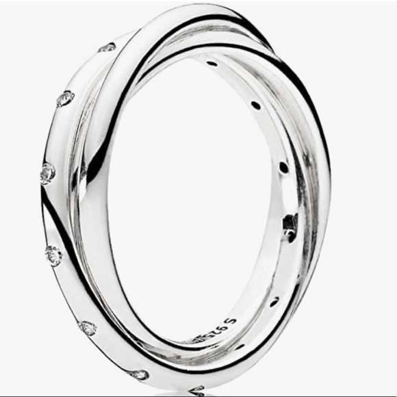 Pandora triple band ring. - Picture 1 of 3